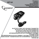 Gembird BTT-01 Bluetooth Carkit Handleiding