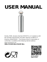 MOB MO6373 Double Wall Flask Handleiding