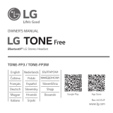 LG TONE-FP3W Handleiding