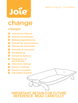 Joie Commuter Change and Snooze Travel Cot Handleiding