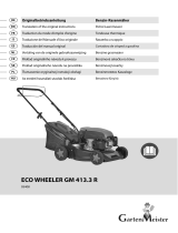 Garten Meister ECO WHEELER GM 413.3 R Petrol Lawnmower Handleiding