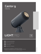 LightPro 180S Castor 9 Dimmable Spotlight Handleiding
