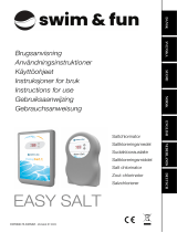 swim fun Easy Salt Chlorine Generator 30 m3 Handleiding