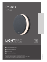 LightPro 185W Polaris Wall Lamp Handleiding