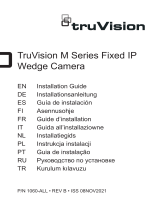 TRUVISION M Series Fixed IP Wedge Camera Installatie gids
