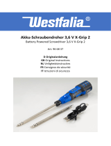 Westfalia 96 68 37 Battery Powered Screwdriver Handleiding