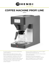 Hendi 208533 Coffee Machine Profi Line Handleiding