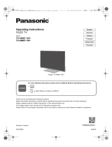 Panasonic TX42MZF1507 Snelstartgids