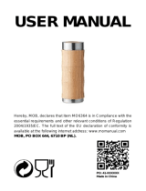 MOB MO6364 Printed Promotional Double Wall Flask Handleiding