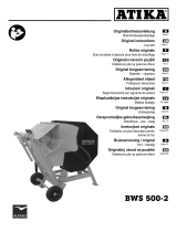 Altrad BWS 500-2 Handleiding