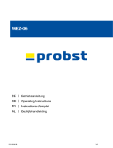 probst WEZ-2 Handleiding