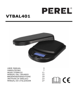 Perel VTBAL401 DIGITAL MINI PRECISION SCALE Handleiding