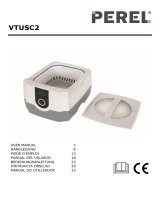 Perel VTUSC2 ULTRASONIC CLEANER Handleiding