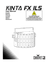 CHAUVET DJ Kinta FX ILS Countless Razor Sharp Multicolor Beams Handleiding