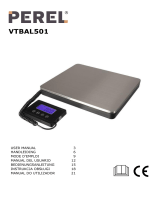 Perel VTBAL501 DIGITAL POSTAL SCALE Handleiding