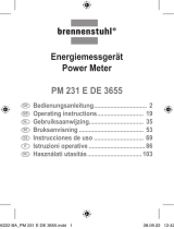 Brennenstuhl Primera-Line Wattage and current meter PM 231 E Handleiding