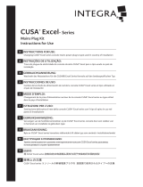 Integra CUSA Excel Mains Plug Kit Handleiding