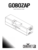 CHAUVET DJ Gobozap 2x90w LED In-Air Gobo Sweeping Lighting Effect Gebruikershandleiding