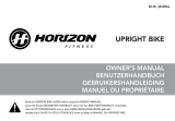 Horizon Fitness Heimtrainer "Paros 3.0" Handleiding