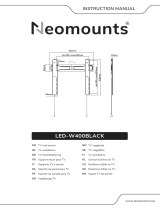 Neomounts LED-W400BLACK Handleiding