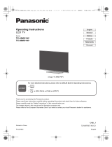 Panasonic TX43MXT966 Snelstartgids