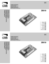 CAME 3199ZBX-10, 3199ZBX10110 Spare Parts Manual