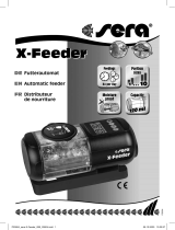 Sera Deckel Futterbehälter für X-Feeder Information For Use