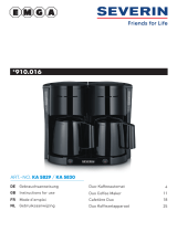 SEVERIN KA 5829 Duo Filter Coffee Maker Handleiding