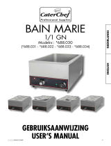 Caterchef 688.034 Bain Marie Handleiding