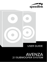 SPEEDLINK AVENZA 2.1 Gebruikershandleiding