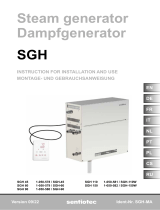 Sentiotec Steam generator SGH Handleiding
