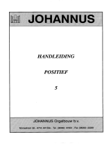 Johannus Positief 5 Handleiding