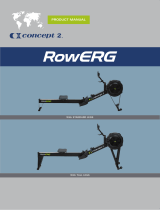 Sport-thieme Concept2 "RowErg" Rowing Machine Handleiding