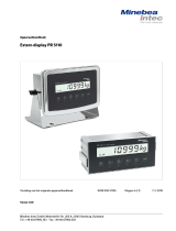 Minebea IntecRemote display PR 5110 for Zone 2/22