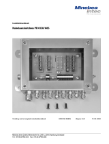 Minebea Intec Cable Junction Box PR 6130/68S de handleiding