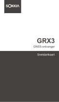 Sokkia GRX3 GNSS Receiver Referentie gids