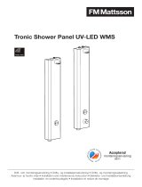 FM Mattsson tronic shower panel WMS UV-LED Handleiding