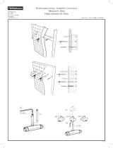 FM Mattsson EBRO head shower set Handleiding