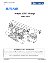 Carlisle BINKS - Maple Pump 15/3 Handleiding