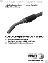 Abicor Binzel MIG/MAG Welding Torch System ROBO Compact W600 Handleiding