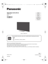 Panasonic TX55MXN978 Snelstartgids