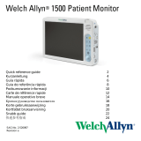Welch Allyn 1500 Patient Monitor Referentie gids