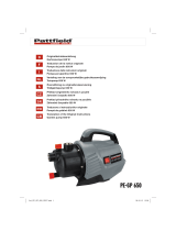 Pattfield PE-GP 650 de handleiding