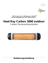 Suntec Wellness PATIO HEATER HEAT RAY CARBON 3000 OUTDOOR de handleiding