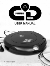 GPO Personal CD Player Handleiding
