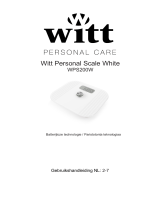 Witt Personal Scale White de handleiding