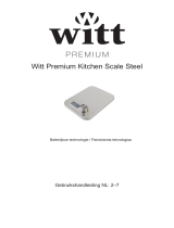 Witt Premium Kitchen Scale de handleiding