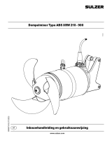 Sulzer Submersible Mixer Type ABS XRW 210 - 900 Installation and Operating Instructions