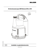 Sulzer Robusta Installation and Operating Instructions