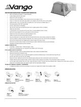 Vango Palermo 800 awning Pitching Instructions